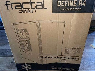Estuche para computadora de escritorio Fractal Design Define R4 ATX torre media con ventana lateral. Foto 1 de 4