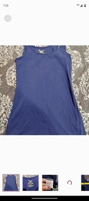 Faded Glory Women's Blue Tank Top Size Medium - Image 1 of 4