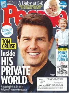 People Magazine August 6, 2018 Brigitte Nielsen Tom Cruise Prince George - Picture 1 of 1