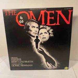 Jerry Goldsmith THE OMEN Soundtrack 1976 Vinyl LP OST  Tattoo Records 1st Press - Picture 1 of 4