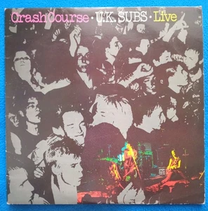 U.K. Subs 'Live' Crash Course. Purple Vinyl + 4 Track EP Original UK 1980. - Picture 1 of 22