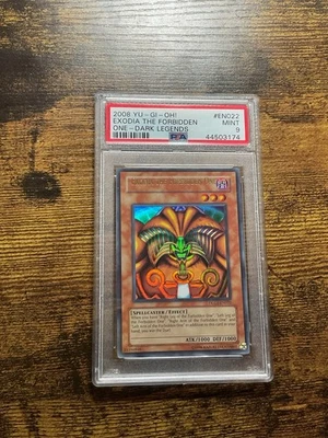 Yu-Gi-Oh! Exodia The Forbidden One DLG1-EN023  Ultra Name Shift Misprint PSA 9 - Image 1 of 2