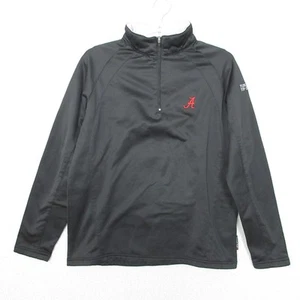 Alabama Crimson Tide Pullover Shirt Mens Medium Black NCAA Basketball Sport-Tek - Picture 1 of 9