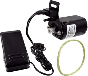 Enduro Sewing Machine Motor Kit with Foot Pedal & Belt - 110 Volt, 100 Watt for  - Picture 1 of 12