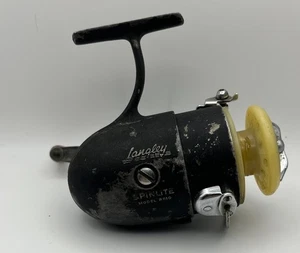 Vintage Ultra RARE Langley Spinlite R810 Spinning Fishing Reel 1950s Made in USA - Picture 1 of 7
