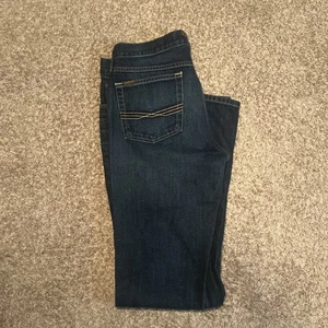 Ariat Herren M4 Relaxed Boot Cut Jeans 34x36 Medium Wash Denim - Bild 1 von 9