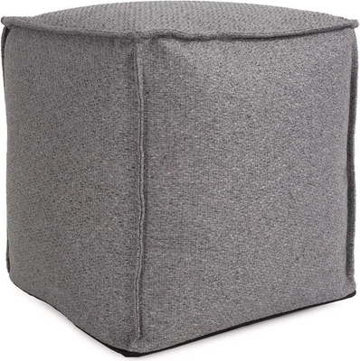 Puf de Piedra Panamá-Puf Cuadrado Elegante y Acogedor Foto 1 de 4