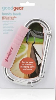 Nuevo Goodgear Práctico Gancho Bolsa de Compras Soporte de Asa Espuma Rosa Agarre Cómodo Foto 1 de 4