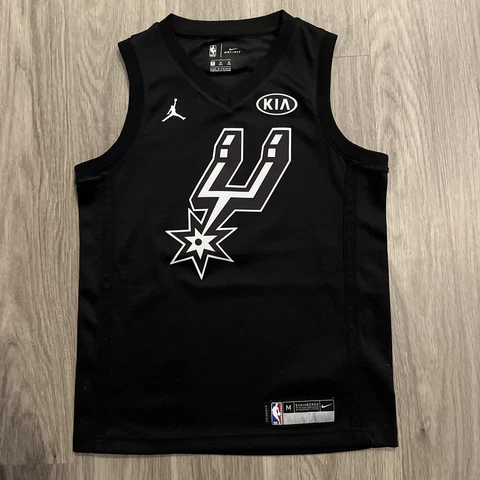 Nike San Antonio Spurs Kawhi  Leonard Jersey Size Youth Medium 10/12 Cover