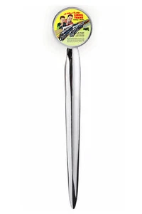 Retro Lionel Trains Ad Letter Opener Metal Silver Tone Executive with case - Picture 1 of 2