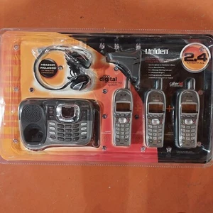 Uniden DCT 7585 - Set telefono cordless 3hs (2006) *RARO SET COMPLETO *NUOVO SIGILLATO* - Foto 1 di 7