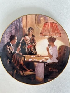 Rockwell's Light Campaign Plate 1 This is the Room that Light Made Card Playing - Picture 1 of 3