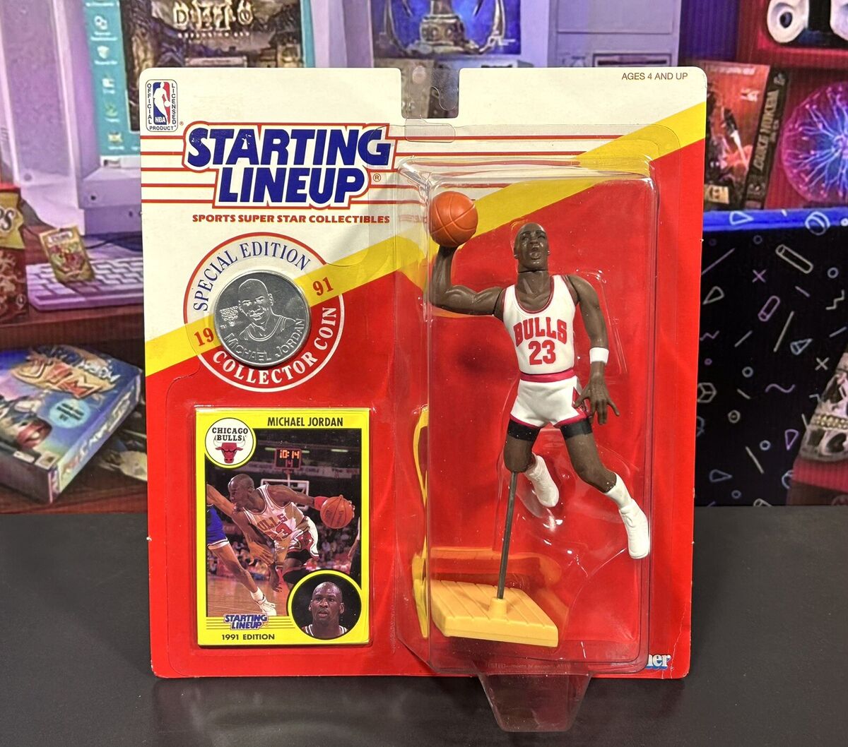 Michael Jordan Sports 1991 Year Manufactured Action Figures Michael Jordan Sports 1991 Year Manufactured Action Figures