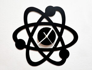 Science Atom - Wall Clock