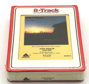 Sealed BARRY MANILOW Even Now 8 Track tape - Picture 1 of 5
