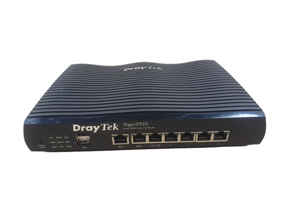 DrayTek Vigor 2925 Dual WAN Router Firewall with PSU - Image 1 of 1