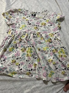 Gap Baby Kids Lined Smocked Dress Floral Print XS ( 4 years) - Picture 1 of 5