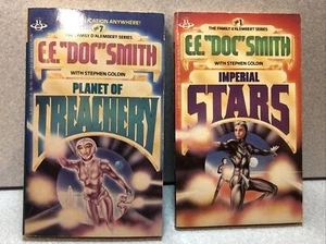 2 E.E. "Doc" Smith PB Imperial Stars/Planet of Treachery D'Alembert Family - Imagen 1 de 11