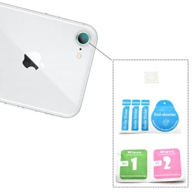 ONE CLICK COMPONENTS Neue gehärtete Kunststoff Kamera Linse Schutz für Apple iPhone 8