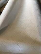 White sparkle glitter squares vinyl faux leather upholstery, Hospitality folded