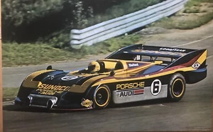 Porsche 917/30 KL TURBO 5.4 Mark Donohue 1973 Extremely Rare Original Car Poster - Bild 1 von 2