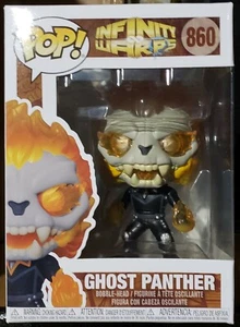 Funko POP! Marvel Infinity Warps Ghost Panther #860 ~ Brandneu - Bild 1 von 6