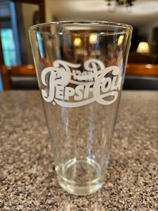 Groß - mattiert - Pepsi-Cola - Soda - Trinkglas - 20 Unzen TOP - Bild 1 von 8