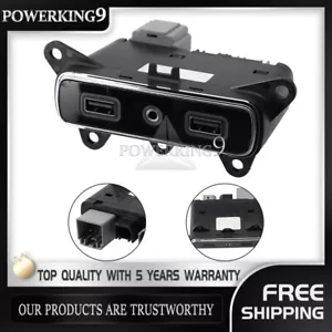 68323663AE For 2018-2021 Jeep Grand Cherokee SD USB Port Auxiliary Media Hub New - Picture 1 of 5