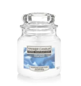 Yankee Candle Soft Cotton Home Inspiration Small Jar 3.7oz 104g NEW - Picture 1 of 1