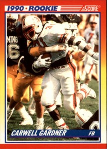 1990 Score Football You Pick/Choose Cards #501-660 RC Bonus