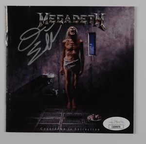 Megadeth David Ellefson JSA signed Autogramm CD Countdown To Extinction - Bild 1 von 3