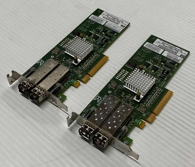 Lot of 2x HP AP768-60001 PCIe Fibre Channel 4G Replace w/spare 571519-001 W/ SFP - Image 1 of 3
