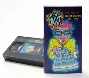 Music Videos Hey VJ! Party Mix VHS Tape Y2k Rock Pop Hip Hop 2000's 2010's - Picture 1 of 4