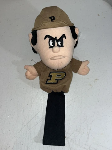 NEW Purdue Boilermakers Mascot Purdue Pete Golf Driver Headcover Datrek Oversize Cover