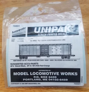 Accu-Cals/Unipak de MLW HO NH 50' PS-1 puerta de enchufe único nuevo paquete sellado #7035H - Imagen 1 de 2