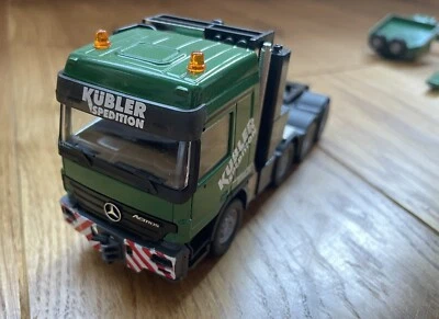 Conrad Scheuerle-Nooteboom Euro Combi Module Trailer Mercedes Actros Titan 1:50 - Bild 1 von 4