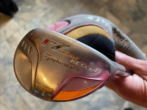 PALO DE GOLF TAYLORMADE R7 DRAW RESCUE 3 HÍBRIDO 19 GRADOS REG FLEX Y CUBIERTA 41" - Imagen 1 de 11