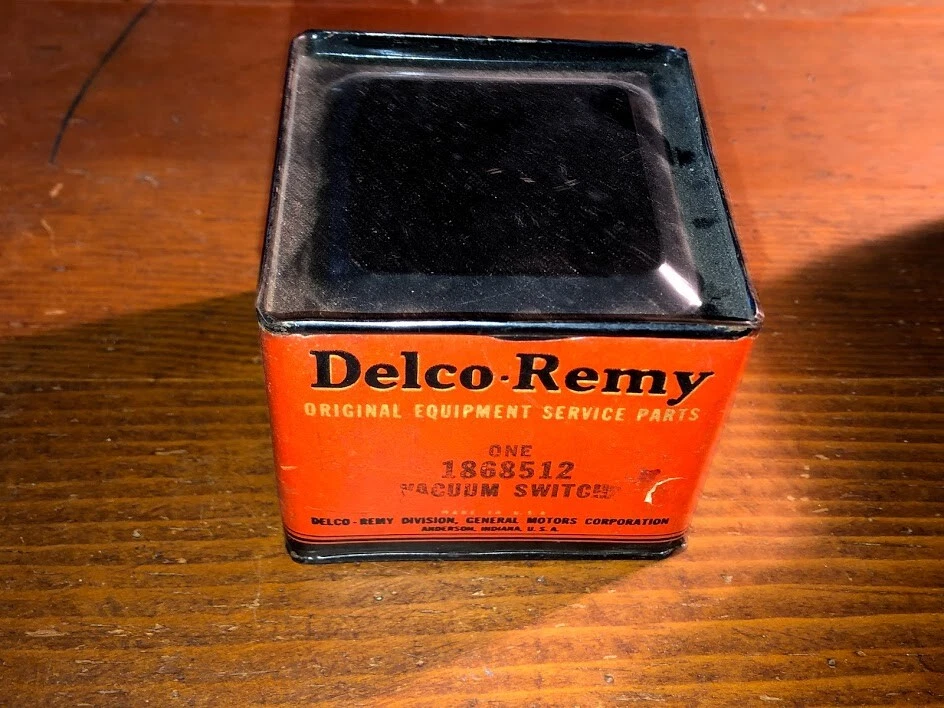 NOS GM Delco-Remy 1938-39 Buick Century Roadmaster Limited Vacuum Starter Switch - Image 1 of 4
