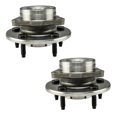 Pair For 1997-1999 2000 Ford F-150 4WD w/o ABS Front Wheel Hub & Bearing 515017 - Image 1 of 4