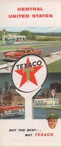 1961 Texaco Road Map: Central United States NOS - Picture 1 of 1