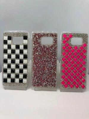 Funda con pedrería para Samsung Galaxy S7 Edge G935 Foto 1 de 4