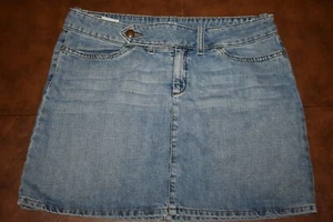 Mavi Jeans Women’s Skirt in Dark Wash Blue Denim Size M   (30) - Picture 1 of 5