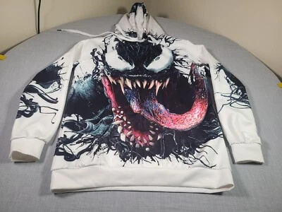 Sudadera con Capucha VENOM Para Hombre Mediana Envoltura Completa Estampado Completo Marvel Comics Película Foto 1 de 4