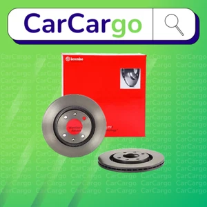 Brembo Vented Front Brake Discs Pair For Peugeot 306 1.9 D 1997-2003 266 mm - Picture 1 of 9