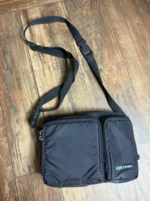 1996 Vintage Case Logic CD Player Case DM2 Deluxe Large 10” Shoulder Strap - Image 1 of 4