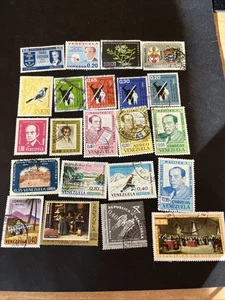 22 estampillas M/U de Venezuela - Lote A-81284 - Imagen 1 de 1