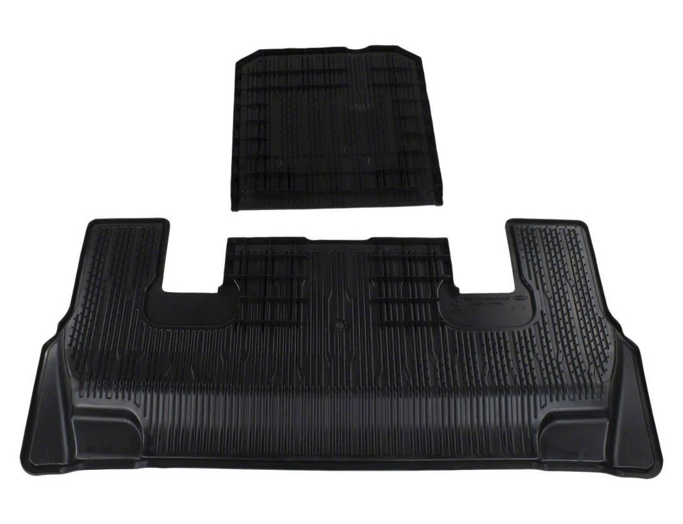 Explorer 2022-2025 Black Floor Liners 3rd Row for Vehicles with Bucket Seats - Image 1 of 4