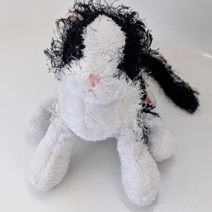 Webkinz Black and White Cat Plush (2005) – No Code – HM016 – Tags+Magic W Intact - Picture 1 of 8