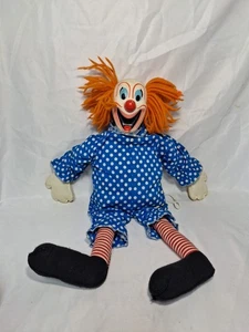 Knickerbocker Bozo Der Clown Vintage 60er Jahre Schnurpuppe Spielzeug. FOR PARTS! Harmon - Bild 1 von 10
