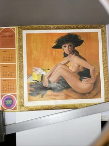 Vintage 1969 Kalender Poster, Akt Reno Harold’s Club, von Ren Wicks - Bild 1 von 14
